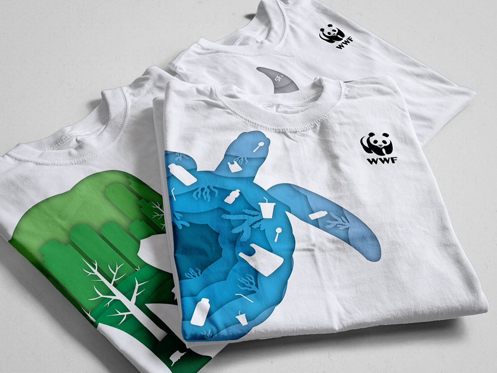 WWF-inspired environmental poster series